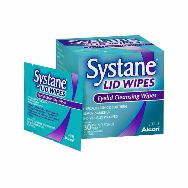 Systane Toallitas para la limpieza de los Párpados. Las toallitas oculares  Systane Lid Wipes son un producto innovador diseñado para limpiar y aliviar  los párpados y las pestañas de manera efectiva. Este